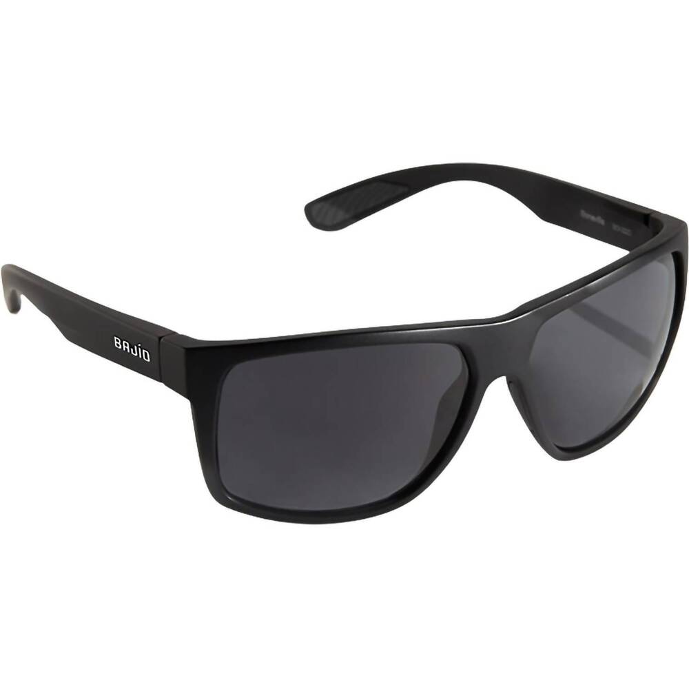 NEW BAJIO unisex boneville sunglasses in matte black /grey glass mirror